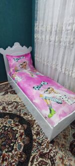 روتختی دخترانه زمینه صورتی