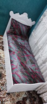 روتختی یکنفره ماربل زرشکی