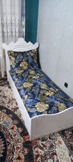روتختی یکنفره برگ انجیری پاییزی تیره