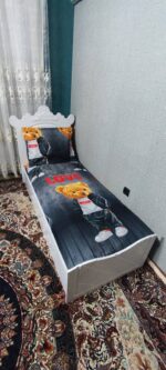 روتختی یک‌نفره پسرانه تدی زغال سنگی - Image 7