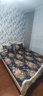 روتختی دونفره زمینه سورمه ای