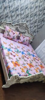 روتختی دونفره صورتی پروانه - Image 2