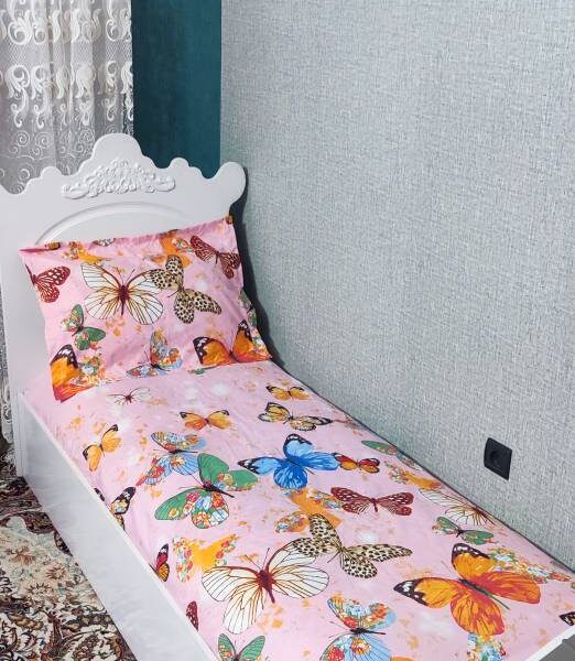 روتختی یکنفره پروانه صورتی
