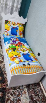 روتختی یک نفره پسرانه پورورو پنگوئن کوچولو روکش تشک pororo - Image 5