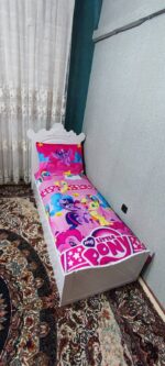 روتختی یک نفره دخترانه پونی کوچولو روکش تشک دخترانه صورتی pony پونی - Image 6