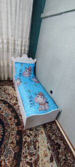 روتختی بچه گانه پسرانه دخترانه ابی اسمانی طرح سرخپوستی - Image 3