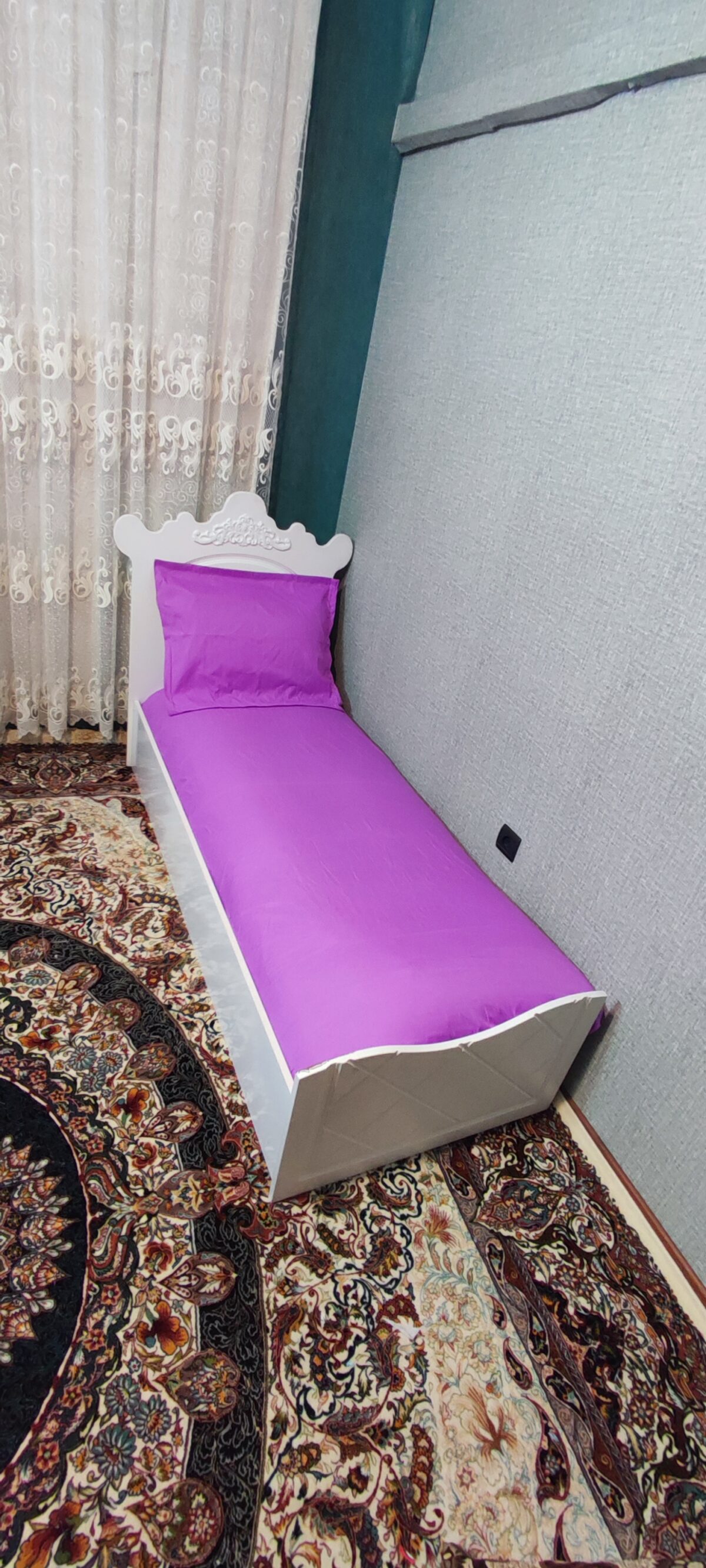 روتختی یکنفره ساده سوسنی یاسی - Image 1