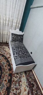 روکش تشک یک نفره ورساچ سایه طوسی - Image 4
