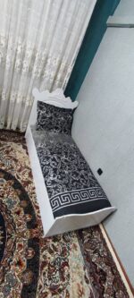 روکش تشک یک نفره ورساچ سایه طوسی - Image 3